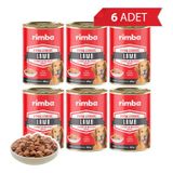 Rimba Sos İçinde Parçalı Kuzulu 6x400 gr Köpek Konservesi