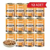 Rimba Sos İçinde Parçalı Tavuklu 12x400 gr Köpek Konservesi