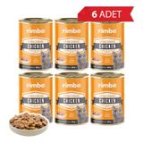 Rimba Sos İçinde Parçalı Tavuklu 6x400 gr Kedi Konservesi