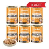 Rimba Sos İçinde Parçalı Tavuklu 6x400 gr Köpek Konservesi