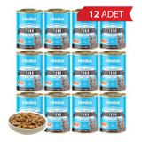 Rimba Sos İçinde Parçalı Ton Balıklı 12x400 gr Kedi Konservesi