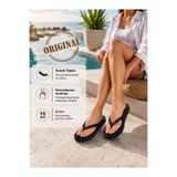 rimex sport wear Siyah Basic Rahat Acıtmaz Parmak Arası Plaj Terlik Flip Flok Yazlık Deniz Havuz Eva