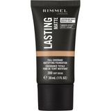 Rimmel London Lasting Matte Fondöten 200 Soft Beige Pürüzsüz Bitiriş ile 30 ml