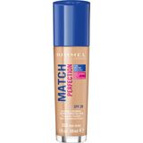 Rimmel London Match Perfection Fondöten 203 ''True'' Beige 3614220954073 SPF 20 Pürüzsüz Bitiriş ile Kusursuz Görünüm