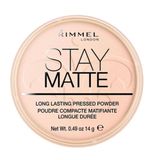 Rimmel London Stay Matte Pressed Powder 14 gr No:002 Pudra