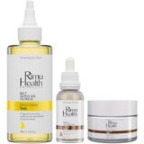 Rimu Health Products Yağlı Ciltler Için Sebum Kontrol Bha Tonik + Leke Oluşumu Önleyici Arbutin Serum + Arbutin Krem 3'lü Paket