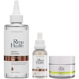 Rimu Health Products Yaşlanma Karşıtı Retinal Krem + Leke Oluşumu Önleyici Arbutin Tonik + Serum Seti 3'lü Paket