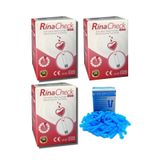 Rinacare 3 Kutu Rinacheck Kan Şekeri Ölçüm Çubuğu + 100 Adet Lanset