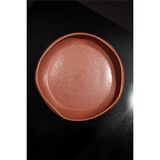Rinart 25 cm Rosa Desenli Porselen Servis ve Sunum Kasesi - 1,9 lt