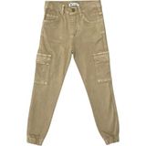 Rindo Kids Kargo Cepli Gabardin Pantolon - Camel - 8 Yaş