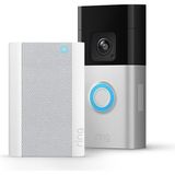 Ring Akülü Video Kapı Zili Pro (Battery Video Doorbell Pro) + Chime Pro | Kablosuz Kapı Zili ve Güvenlik Kamerası, Baştan Ayağa Görüntü, 3D Hareket Algılama - Renk
