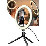 Ring Light Sürekli Işık 8 Inch Halka Işık Youtuber Video Makyaj Kuaför Işığı 20 cm