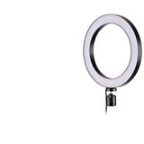Ring Light Youtuber Tictok Makyaj Işıklı Telefon Tutucu 16cm + 2.2m Tripod CT-001 Siyah