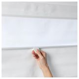 RINGBLOMMA katlamalı stor perde, beyaz beyaz 100x160 cm