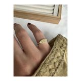 ringbox Gold Ay Yıldız Serçe Parmak Yüzüğü