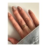 ringbox Gold Taşlı Iki Sıra Ayarlanabilir Yüzük