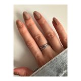 ringbox Gümüş Renkli Taşlı Iki Sıra Ayarlanabilir Yüzük