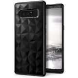 Ringke® Air Prism 3D Elmas Yansıması Samsung Galaxy Note 8 Kılıf Ink Black - Ultra Hafif Esnek İnce Mat