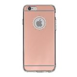 Ringke Noble Mirror iPhone 6s/ 6 Taşlı ve Aynalı Kılıf - Rose Gold