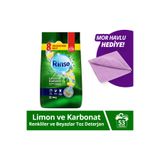 Rinso Toz Çamaşır Deterjanı Renkliler Ve Beyazlar Için Limon Ve Karbonat 8 Kg X1 Havlu Hediye