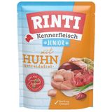 Rinti Pouch Junior Tavuk Etli 400 gr Yavru Köpek Yaş Maması