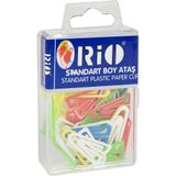 Rio 602 Orta Boy Plastik Renkli Ataş