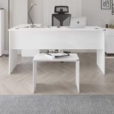 Rio Dikdörtgen Sehpa - Diamond Beyaz Geniş ve Kullanışlı Estetik Pabuçlar 60 x 43 x 40 (Genişlik x Yükseklik x Derinlik)