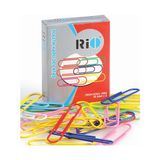 Rio Renkli Dev Ataş 50mm 25 Adet Renkli Plastik Ataçlar Ofis Kullanımı İçin