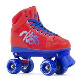 Rıo Roller 240 Lumına Red/blue Quadro Paten - 34 - Kırmızı