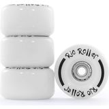 Rio Roller White Frost Işıklı Quad Paten Tekerleği - Beyaz - M