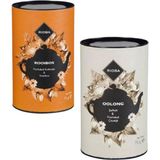 Rioba 2'li Set Rıoba Portakal Kabuğu & Vanilya Çay ve Rioba Oolong Şeftali & Portakal Çiçeği Bitki Çayı 75 gr