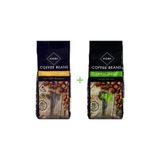 Rioba Çekirdek Kahve - Origin Colombia 500 Gr + Brazil 500 Gr Ekonomik Paket