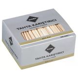 Rıoba Tahta Karıştırıcı 11 Cm 1000 Adet Kullan At İçecek Karıştırıcı 2'Li Ekonomik Paket