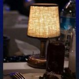 RİOLİGHT BAKIR ESKİTME RETRO,RUSTİK,VİNTAGE LEDLİ PİLLİ ABAJUR GECE LAMBASI