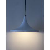 Riolight Beyaz İçi Beyaz Metal Sarkıt Çap:36 Cm