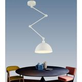 Riolight Hareketli Akrobat Metal Sarkıt Avize Şapka Çapı: 30CM - Beyaz - 1