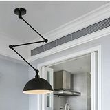 RİOLİGHT HAREKETLİ AKROBAT METAL SARKIT AVİZE ŞAPKA ÇAPI: 30CM RIO000539