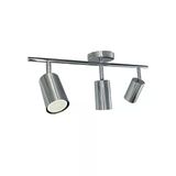 Riolight Led 1 Spot,Led Avize Krom Gövde Gün Işığı Led Ampül 360 Derece Hareketli Başlık Spot