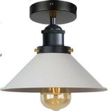 RİOLİGHT METAL BEYAZ PLOFONYER SARKIT ŞAPKA ÇAPI: 28CM