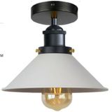 Riolight Metal Beyaz Plofonyer Sarkıt Şapka Çapı:22cm