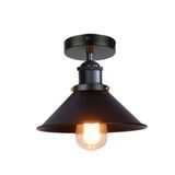 RİOLİGHT Metal Siyah Plofonyer Sarkıt Şapka Çapı:22cm RIO000944