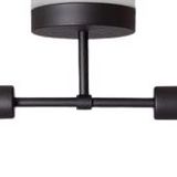 RİOLİGHT Modern Ikili Siyah Metal Sarkıt Avize RIO000642