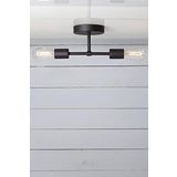 RİOLİGHT Modern Ikili Siyah Metal Sarkıt Avize RIO000643