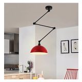 RİOLİGHT MODERN ÜÇ MAFSALLI AKROBAT METAL MASA ÜSTÜ SARKIT AVİZE ŞAPKA ÇAPI:30CM