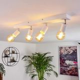 Riolight Modern1 Beyaz1 4Xe27 Mafsallı Hareketli Başlık(Glop Ampul Hariç) Metal Spot Avize