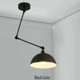 RİOLİGHT MODERN1 SİYAH ÜÇ MAFSALLI AKROBAT METAL MASA ÜSTÜ SARKIT AVİZE ŞAPKA ÇAPI:30CM