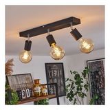 Riolight Modern1 Siyah1 3XE27 Mafsallı Hareketli Başlık(Glop Ampul Hariç) Metal Spot Avize