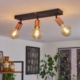 RİOLIGHT MODERN2 SİYAH2 3XE27 DUYLU MAFSALLI HAREKETLİ BAŞLIK(GLOP AMPUL HARİÇ) METAL SPOT AVİZE