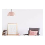 RİOLİGHT MODERN4 PEMBE ODA,MUTFAK,GENÇ ODASI İÇİN 1XE27 DUYLU TEKLİ METAL SARKIT AVİZE ÇAP:30CM