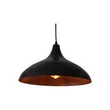 Riolight modern,rustik,vintage mutfak,oda,cafe,oteller için kahverengi 1xe27 metal sarkıt avize çap:36cm